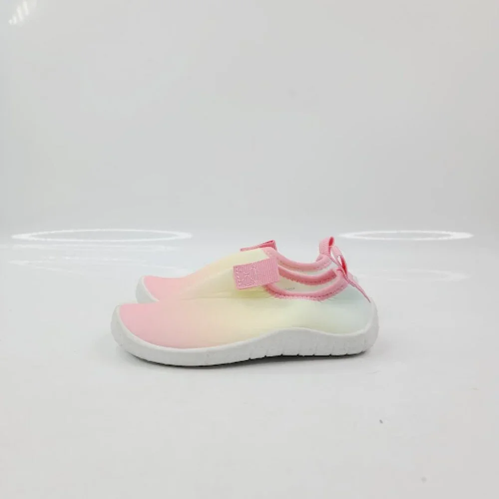Cat‎ & Jack Girl's Multicolor Light Rainbow Casual Slip-On Shoes Size 7